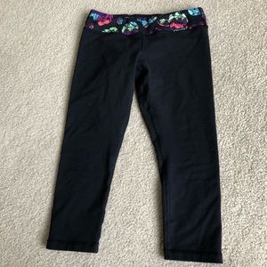 Ivivva reversible crop leggings